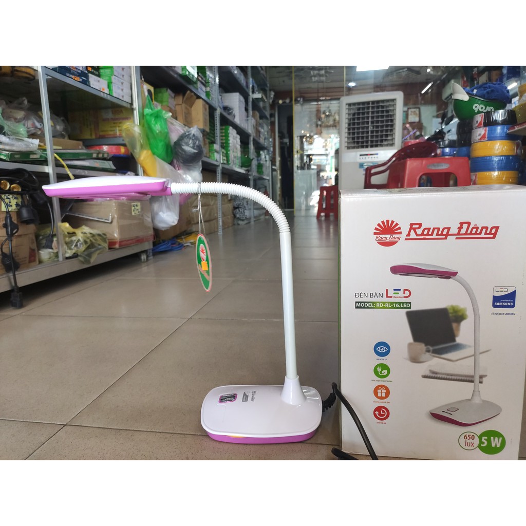 Đèn bàn bảo vệ thị lực LED Rạng Đông - Model: RD.Rl-16.LED