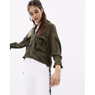 (Thanh lý) Áo khoác thô Brand Hnoss