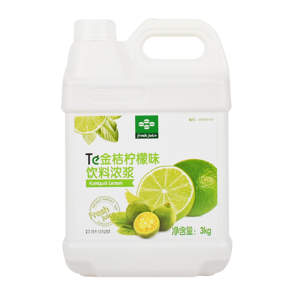 Siro chanh quất Fresh Jucie TE (can 3kg)