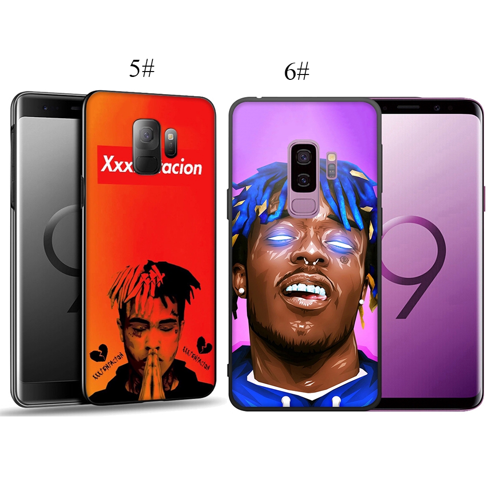 Ốp điện thoại mềm in hình vẽ rapper XXXTENTACION dành cho Samsung S8/S8+/S9/S9+/Note8/Note9/A5 2017/A6 2018