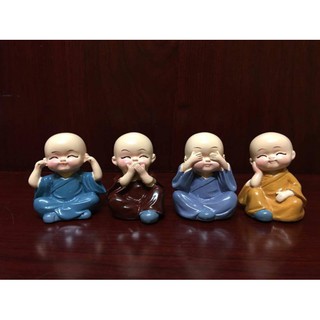 Bộ Tượng 4 Chú Tiểu