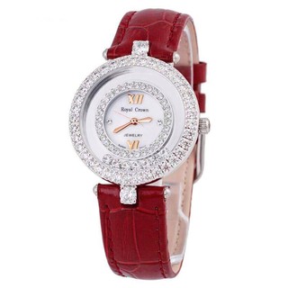Đồng hồ nữ Royal Crown 3628ST Red