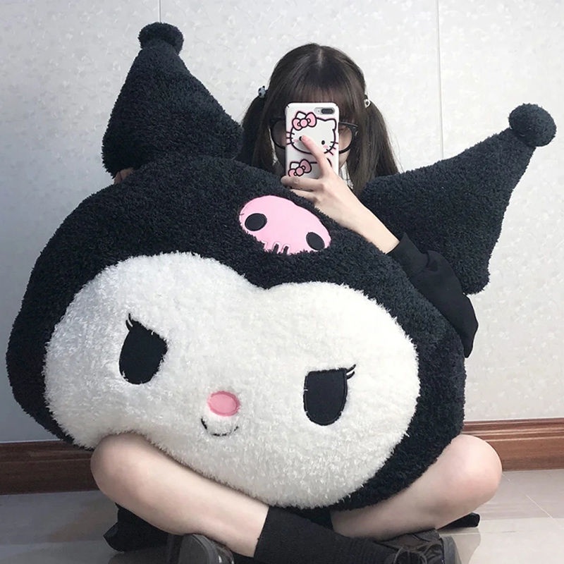Thú Nhồi Bông Hình Kuromi Hoạt Hình 40cm Dễ Thương Cho Bé