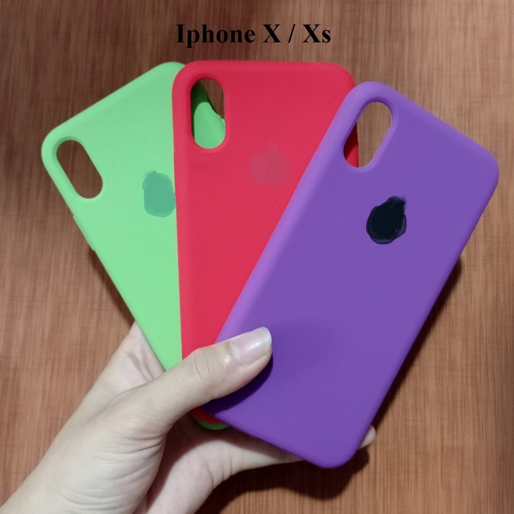 Ốp lưng chống bẩn dành cho Iphone XR / X / XS full viền, bên trong có lót nhung mềm mịn