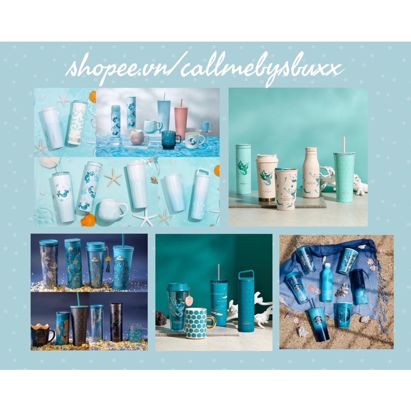 - TỔNG HỢP LY/ CỐC SỨ & BÌNH GIỮ NHIỆT THUỘC BST SIREN ANNIVERSARY