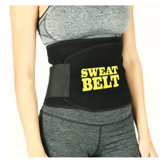 - Đai nịt bụng giảm mỡ Sweat Belt (Đen)