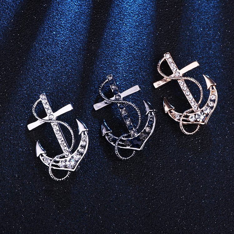 Ghim cài áo EFAN hình mỏ neo dễ thương