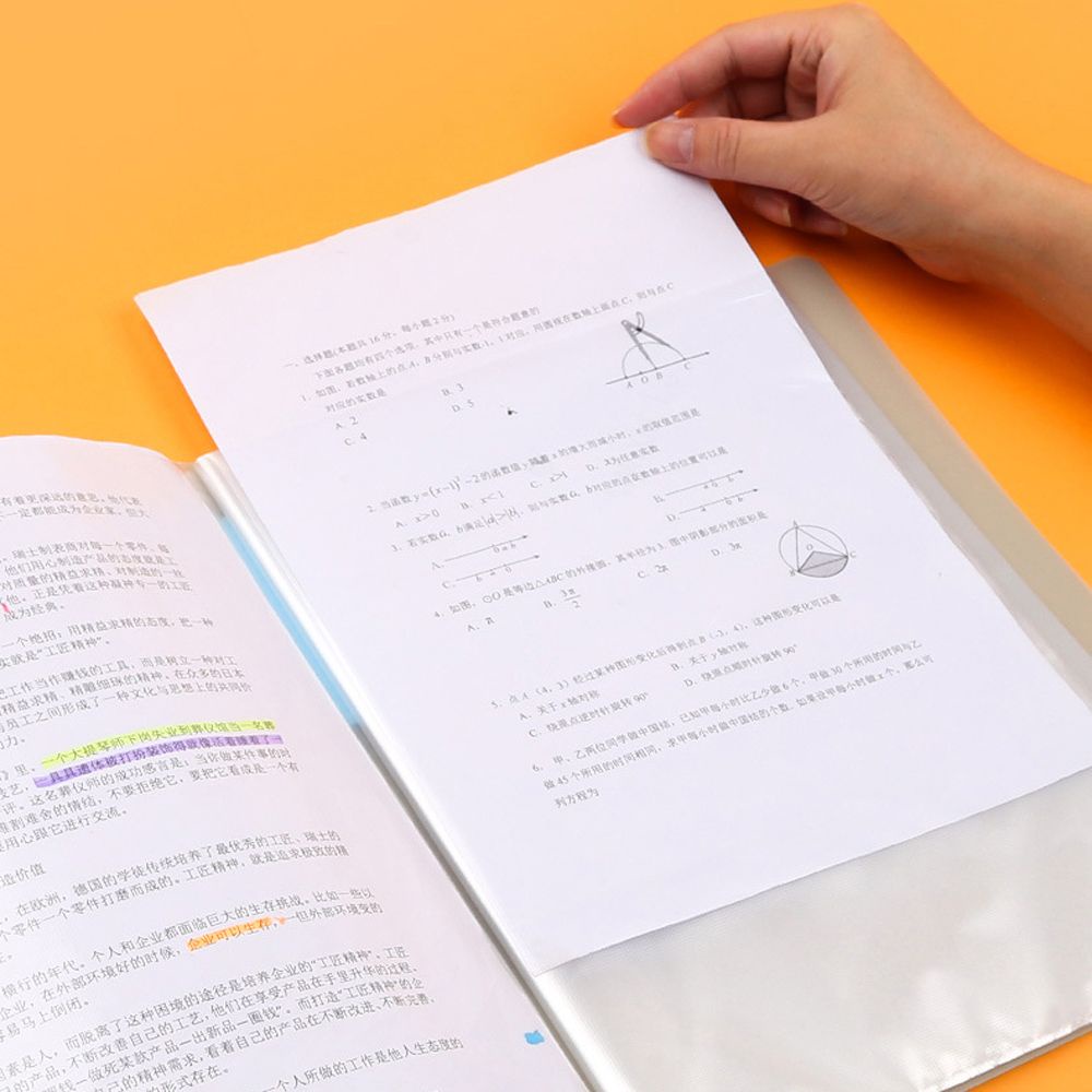 ELLSWORTH Sổ đựng tài liệu văn phòng phẩm bằng nhựa PP cỡ A4