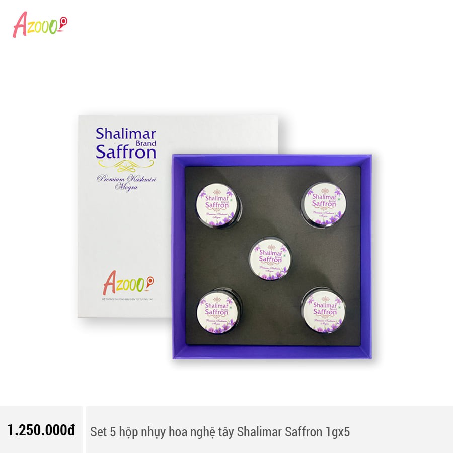 Nhụy hoa nghệ tây saffron Shalimar 1gam 2 gam 5gam nhiều công dụng Azooo | BigBuy360 - bigbuy360.vn