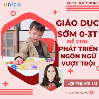 Toàn quốc- [E-voucher] FULL khóa học NUÔI DẠY CON - Giáo dục sớm 0-3 tuổi: Để con phát triển ngôn ngữ vượt trội