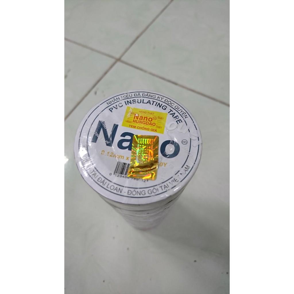 Băng Keo Điện Nano 5m Băng keo dán điện nano 10 yard