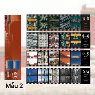 Sticker phim ảnh - Set 04 tấm