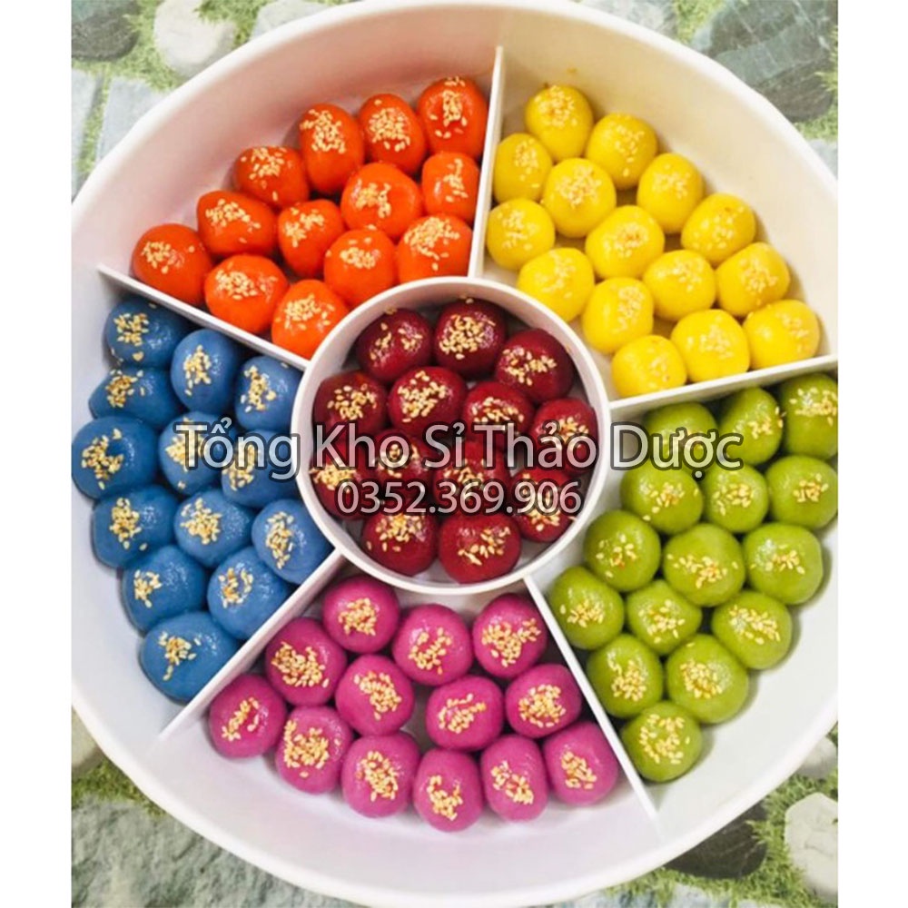 Combo 10 loại bột tạo màu thực phẩm tự nhiên (Bột bánh, nấu ăn, tạo mùi, tạo màu cho món ăn)