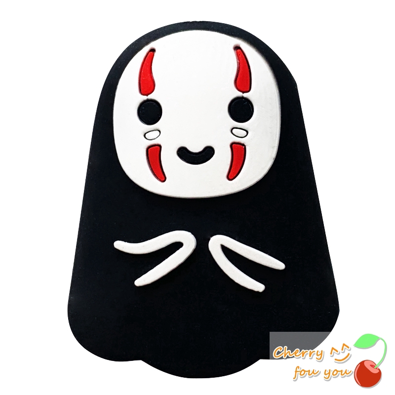 Phụ Kiện Bảo Vệ Đầu Dây Cáp Sạc Hình Nhân Vật Vô Diện Dễ Thương