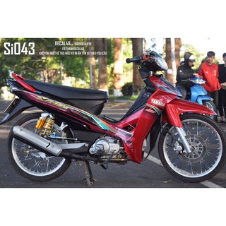 Tem Rời SIRIUS đỏ đen MST043