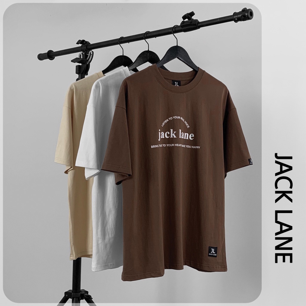 Áo phông oversize JL Voice, Áo Phông Unisex Form Rộng JACKLANE