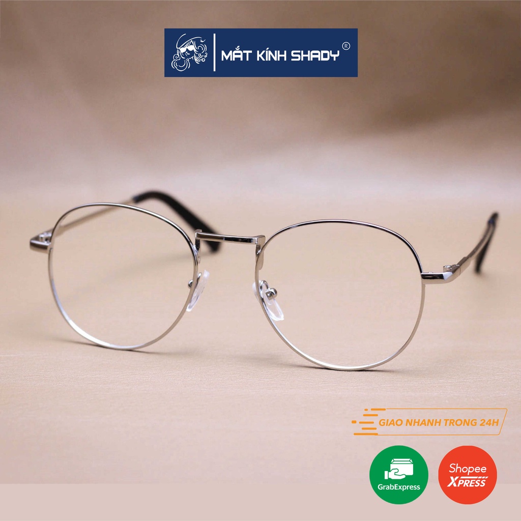 Gọng Kính Kim Loại Shady Unisex G244 (Nhiều Màu)