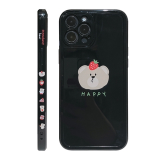 Ốp điện thoại hình gấu dễ thương cho i 12 Pro Max Mini 11 Pro Max X Xs Max Xr 7 8 Plus