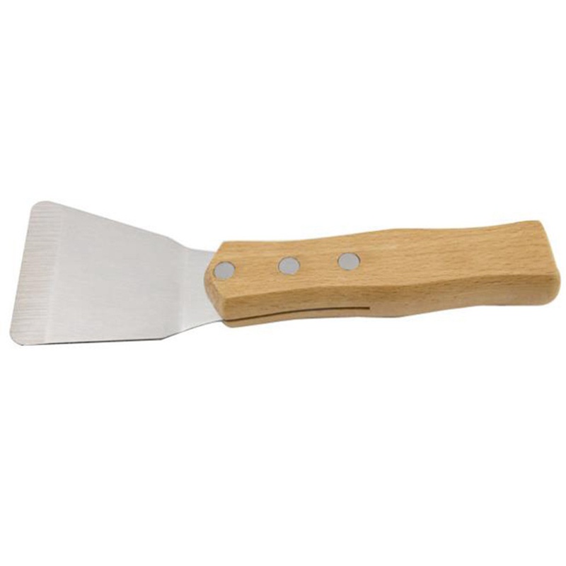 1 cái Thìa cài đặt trần Muỗng với tay cầm bằng gỗ Căng phim trần Phụ kiện xẻng để hàn đàn hạc