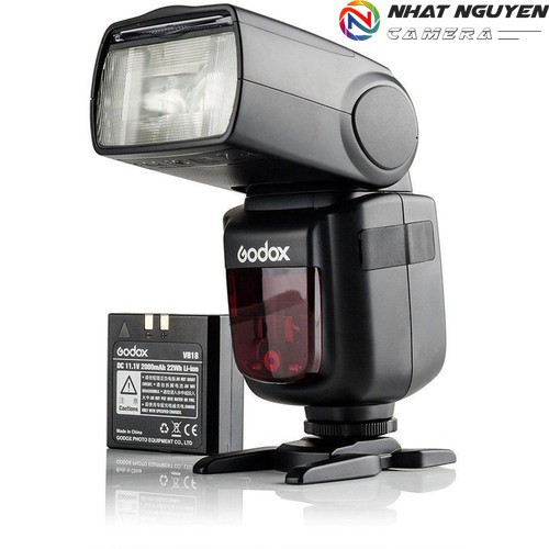 Đèn Flash Godox V860II Cho Fujifilm (Kèm pin và sạc) - Flash Canon Godox V860 Fujifilm II