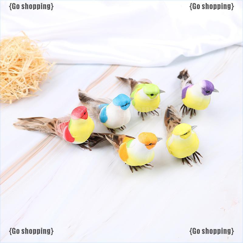 Mô hình chú chim trang trí sân vườn xinh xắn mini