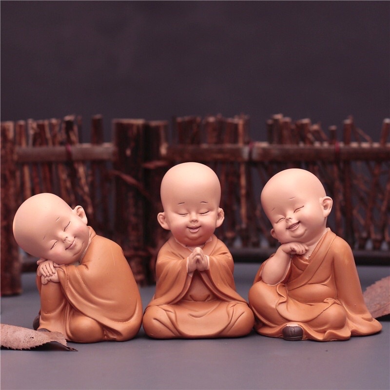TƯỢNG CHÚ TIỂU AN NHIÊN-YÊU ĐỜI TRANG TRÍ TRÊN XE HƠI ,BÀN LÀM VIỆC