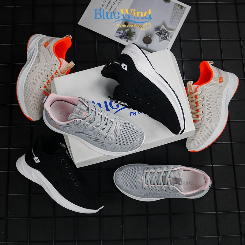 Giày Thể Thao Nữ Vải Dệt Thoáng Khí Cao Câp BLUEWIND 68797 | BigBuy360 - bigbuy360.vn