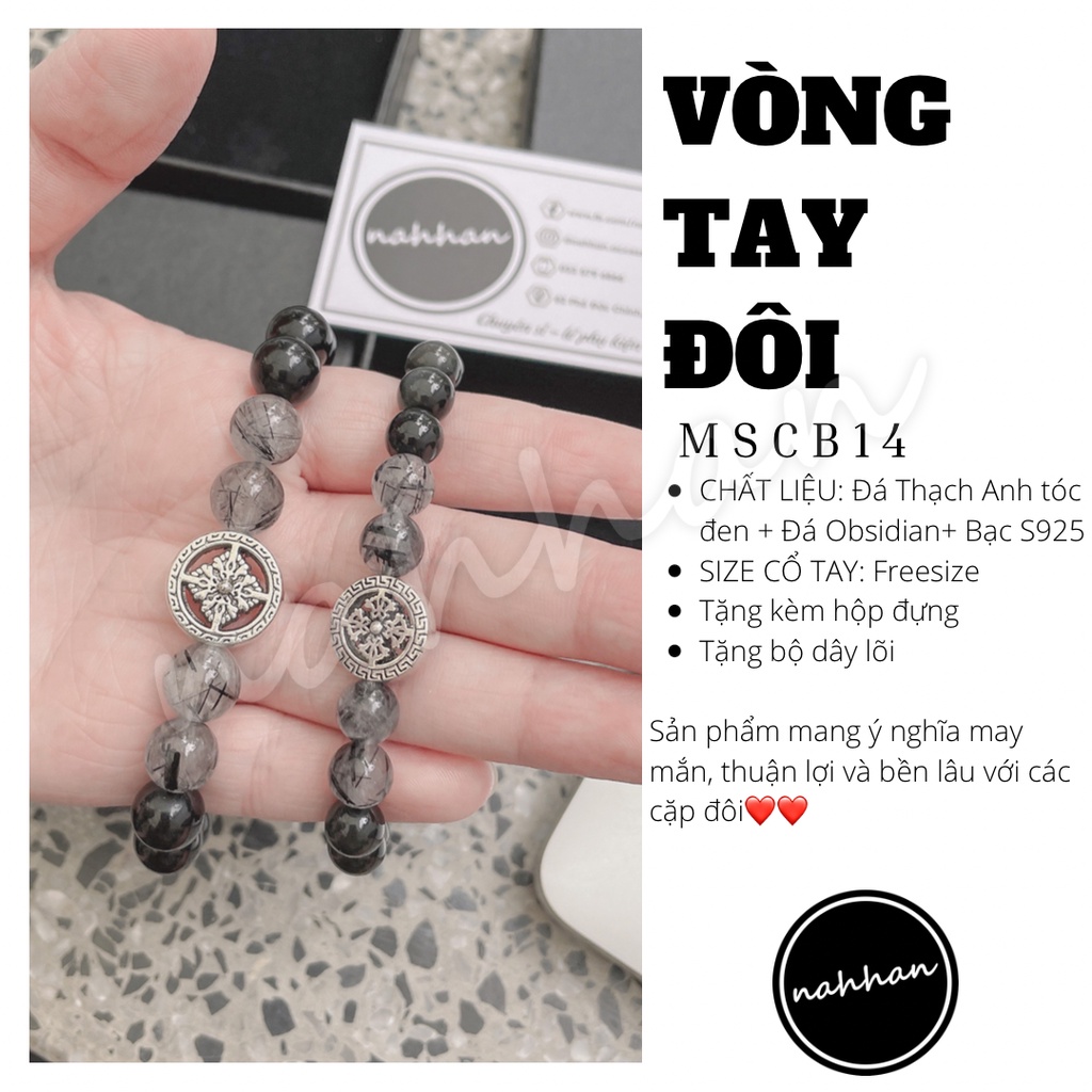 Vòng tay đôi MSCB14 , lắc tay nam nữ , 100% tự nhiên kết hạt sáng bóng thanh lịch và đơn giản , phukiennahhan | BigBuy360 - bigbuy360.vn