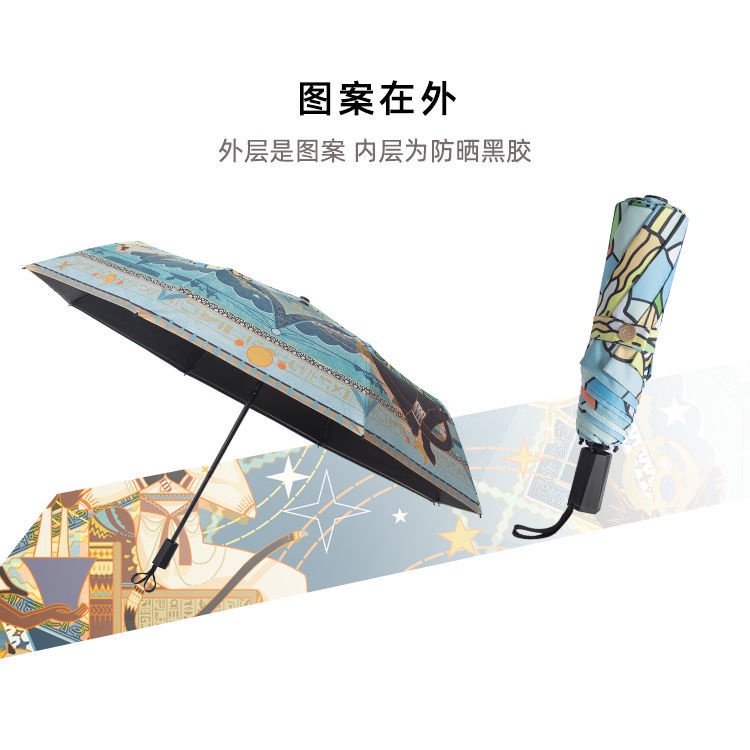 Dù Gấp Chống Tia Cực Tím Chống Tia Cực Tím Phong Cách Cổ Điển Tiện Dụng Cho Nữ