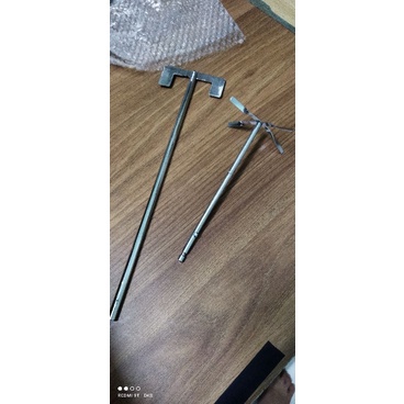 Đũa khuấy inox cho máy khuấy đũa thí nghiệm, mỹ phẩm, dầu gội, hoá sinh thực phẩm