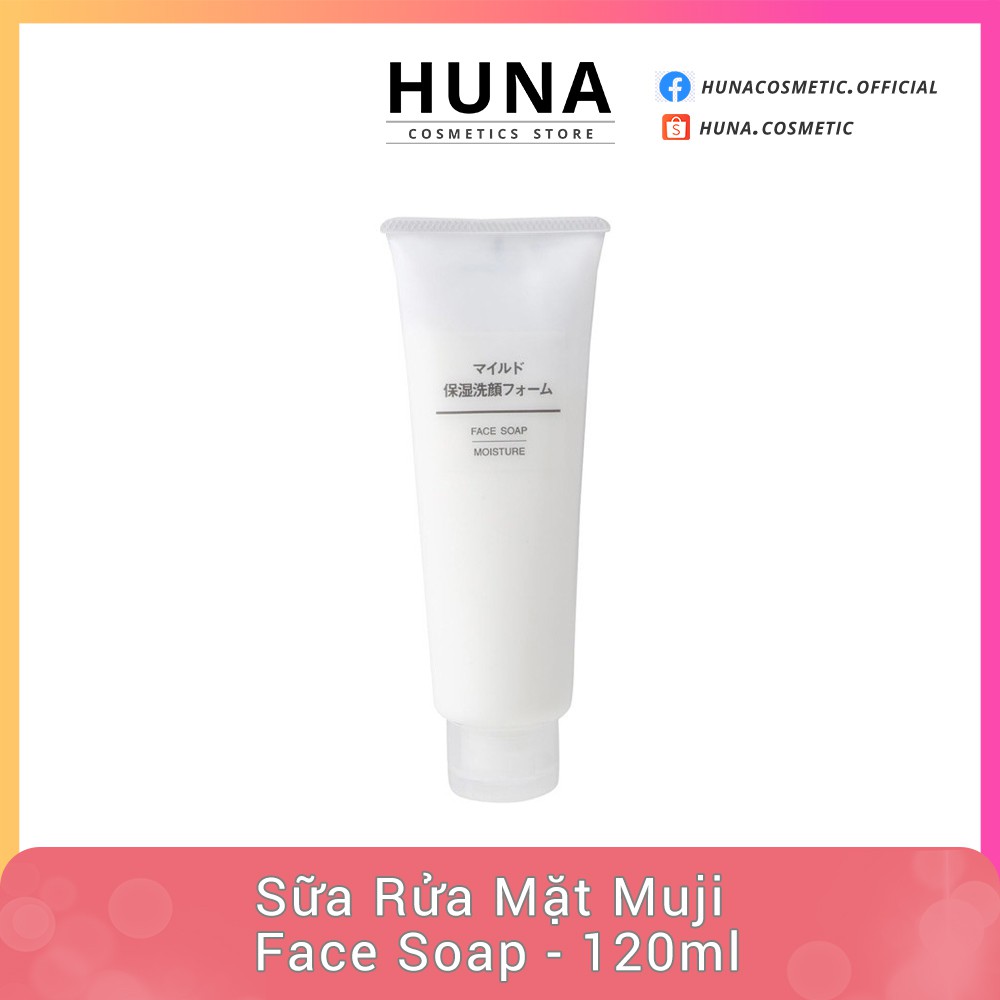 [AUTH] SỮA RỬA MẶT MUJI FACE SOAP