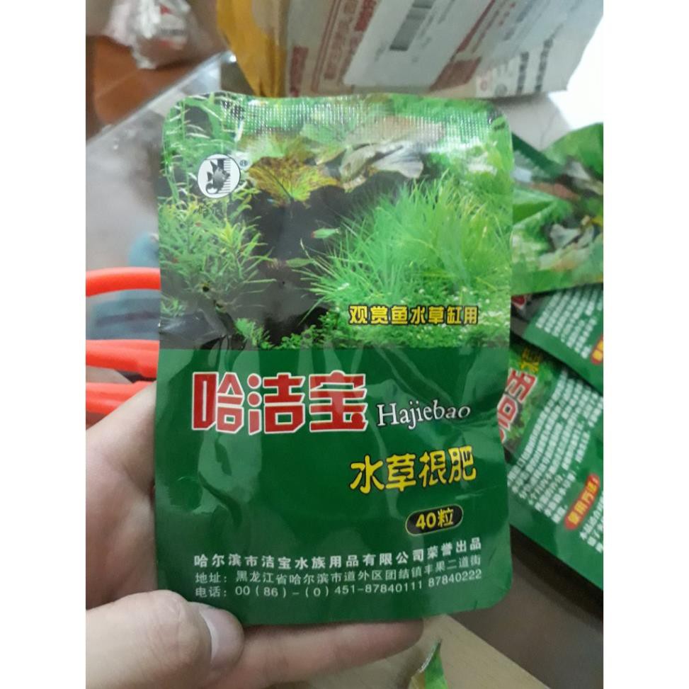 Phân nhét bón cây thủy sinh- Phân bón dạng viên nang cho cây thủy sinh