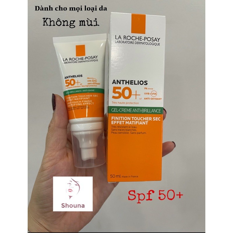 Kem Chống Nắng La Roche-Posay kiềm dầu, ít kích ứng SPF 50+ 50ml Shouna_officalstore