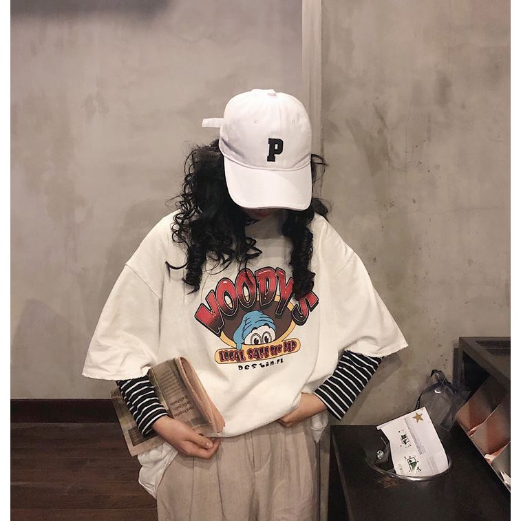 ÁO THUN, ÁO PHÔNG TAY LỠ UNISEX FORM RỘNG OVERSIZE M118