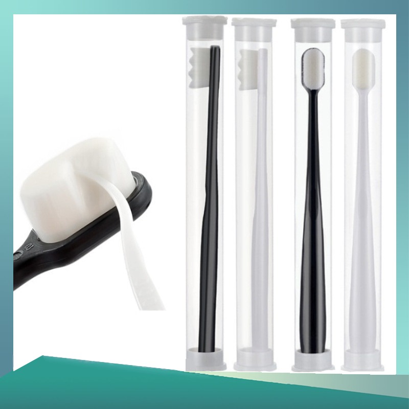 [Hàng mới về] Bàn chải đánh răng sợi mềm thân thiện với môi trường 4 màu tùy chọn