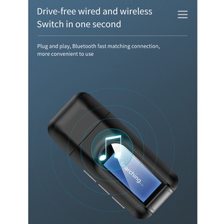 Bộ thu phát bluetooth 5.0 2 trong 1 3.5mm aux