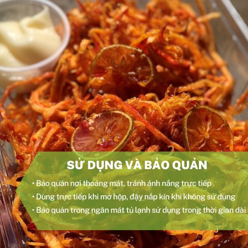 Mực xé sợi sốt chanh Tomyum | BigBuy360 - bigbuy360.vn