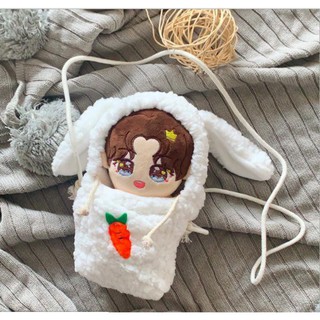 Túi đeo chéo đựng doll 15-22cm