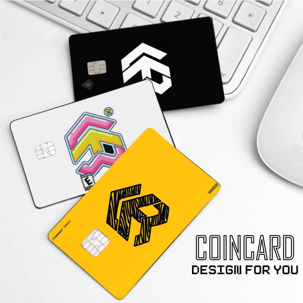 &quot;5THEWAY&quot;( ️ Decal dán Thẻ ATM, debit, thẻ từ, thẻ chung cư, bảo vệ thẻ) | Dán thẻ ATM COINCARD