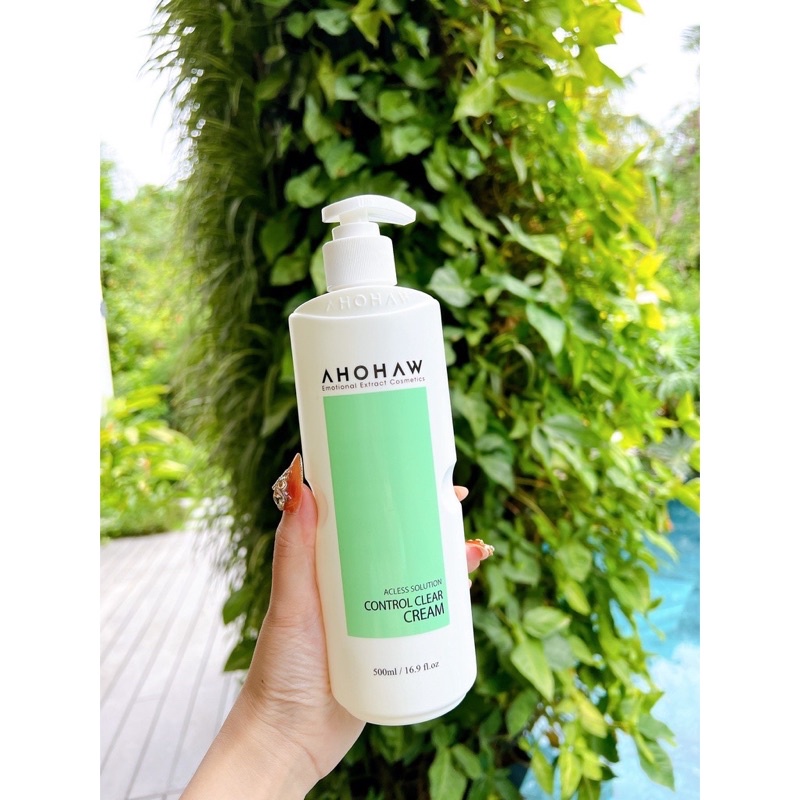 Kem Dưỡng Phục Hồi Kiểm Soát Da Dầu Mụn Ahohaw Control Clear Cream