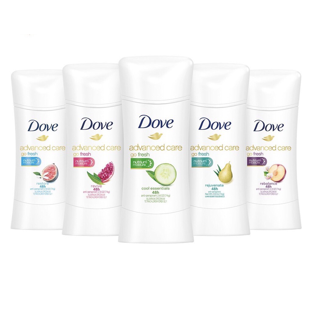 Lăn khử mùi Dove Advanced Care 74g