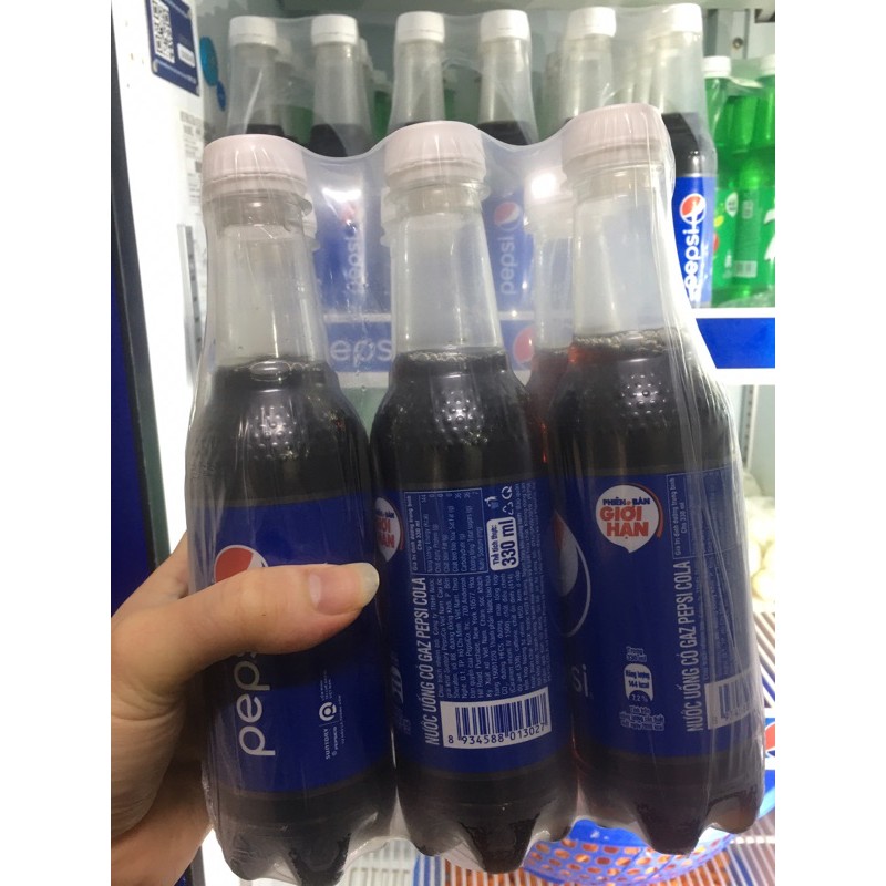 (NOWSHIP)Lốc 6 chai Pepsi hàng mới tại Đống Đa