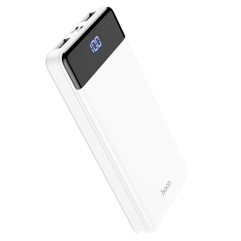 Pin Sạc Dự Phòng Hoco J84 Cool Plug 10000mAh Chính Hãng Có Màn Hình LCD Hiển Thị - 2Input, 2Output