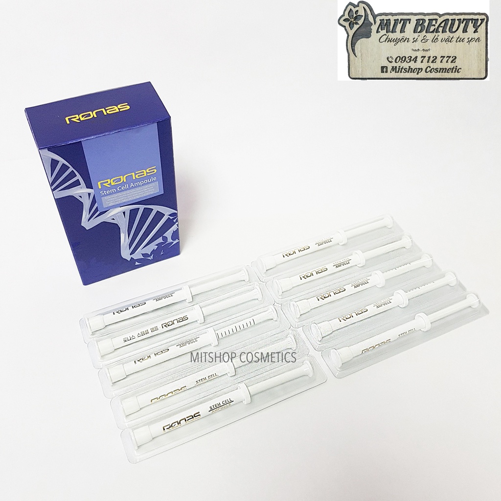 [lẻ 1] Ronas Stem Cell Ampoule - Tinh Chất Tế Bào Gốc Hàng Nội Địa Hàn Quốc