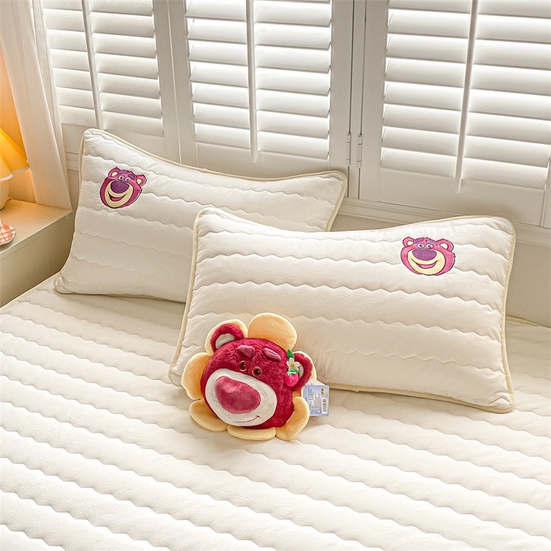 Ga gối cotton matxa IGUN BEDDING thấm hút siêu tốt