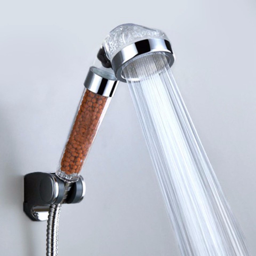 Bộ vòi tắm hoa sen tăng áp lực nước công nghệ nano kèm dây