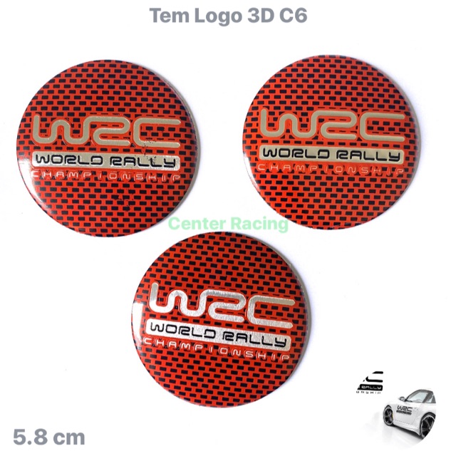 Tem Logo 3D WRC C6