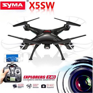 Drone Syma X5SW 4 trục, kết nối wifi kèm phụ kiện