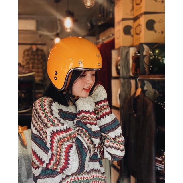 Nón bảo hiểm Kraft Helmet - Sunshine - Vintage Motocycle