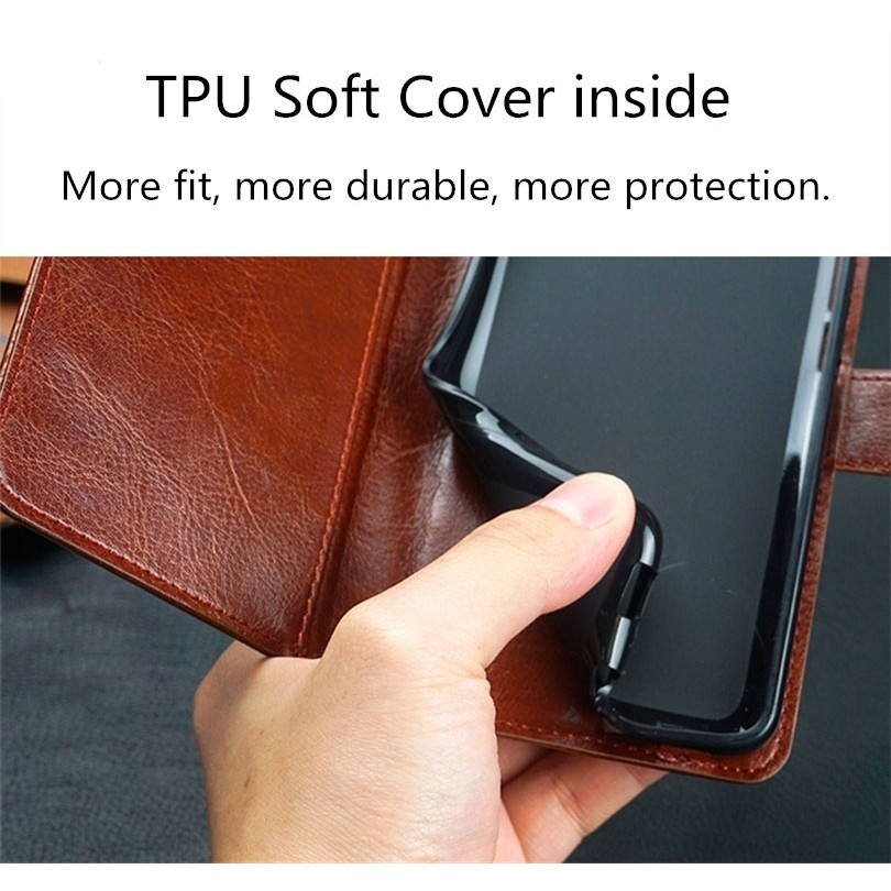 Samsung Galaxy A04 A04S S5 S6 S7 Edge J7 J4 J6 S8 S9 S10 S11 Plus S10E S11E A8S Flip Soft Leather Phone Case Ốp lưng da mềm
